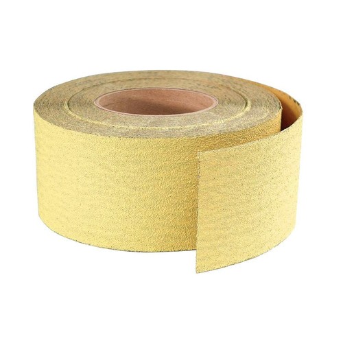 Sticky back sandpaper roll - back,