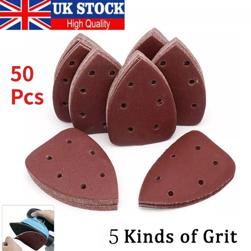 50x fogli levigatrice misti - fogli,