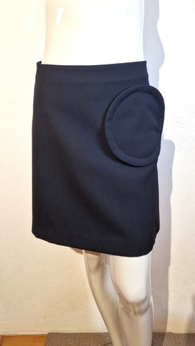 Gonna jil sander lana nera - jil,