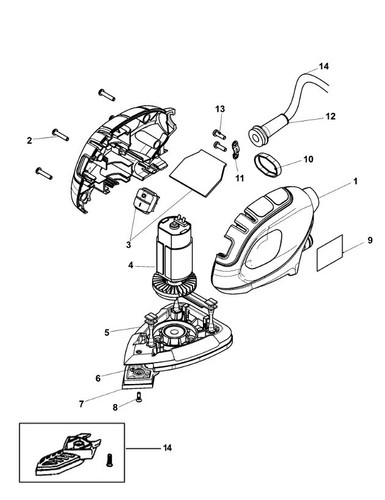 Piastra black and decker - and,
